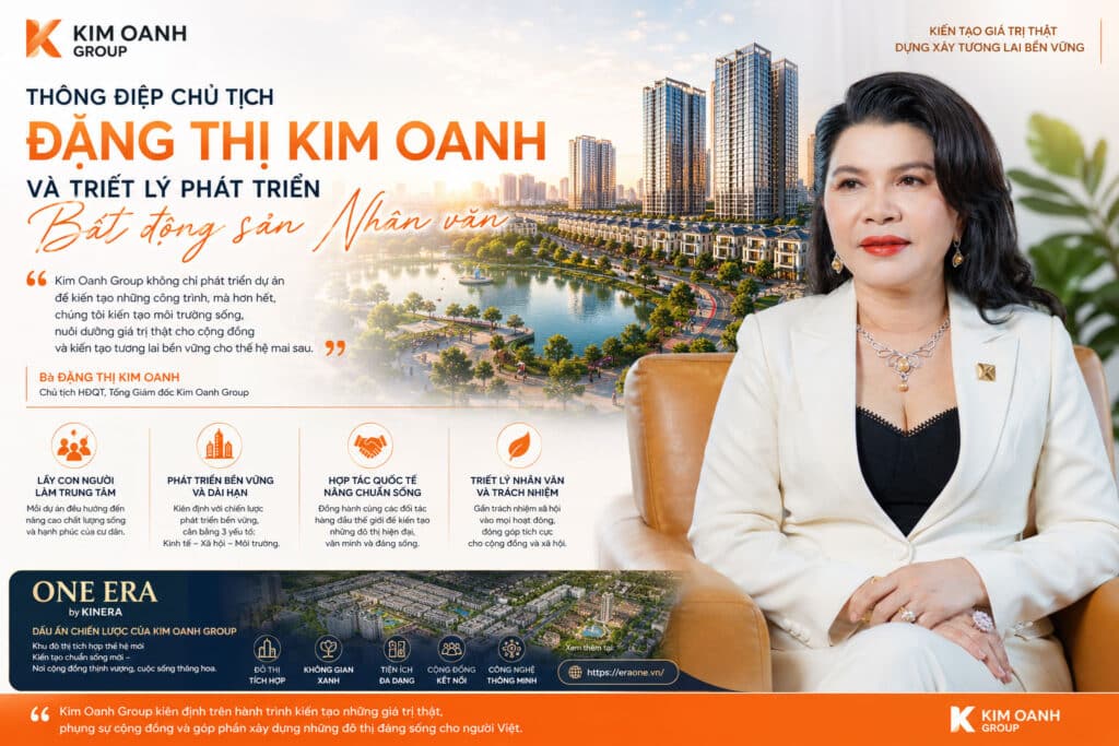 Thông điệp của Bà Đặng Thị Kim Oanh - Chủ tịch hội đồng quản trị Kim Oanh Group