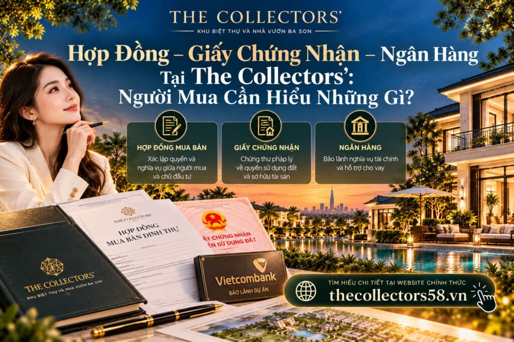 Hợp Đồng – Giấy Chứng Nhận – Ngân Hàng Tại The Collectors’: Người Mua Cần Hiểu Những Gì?